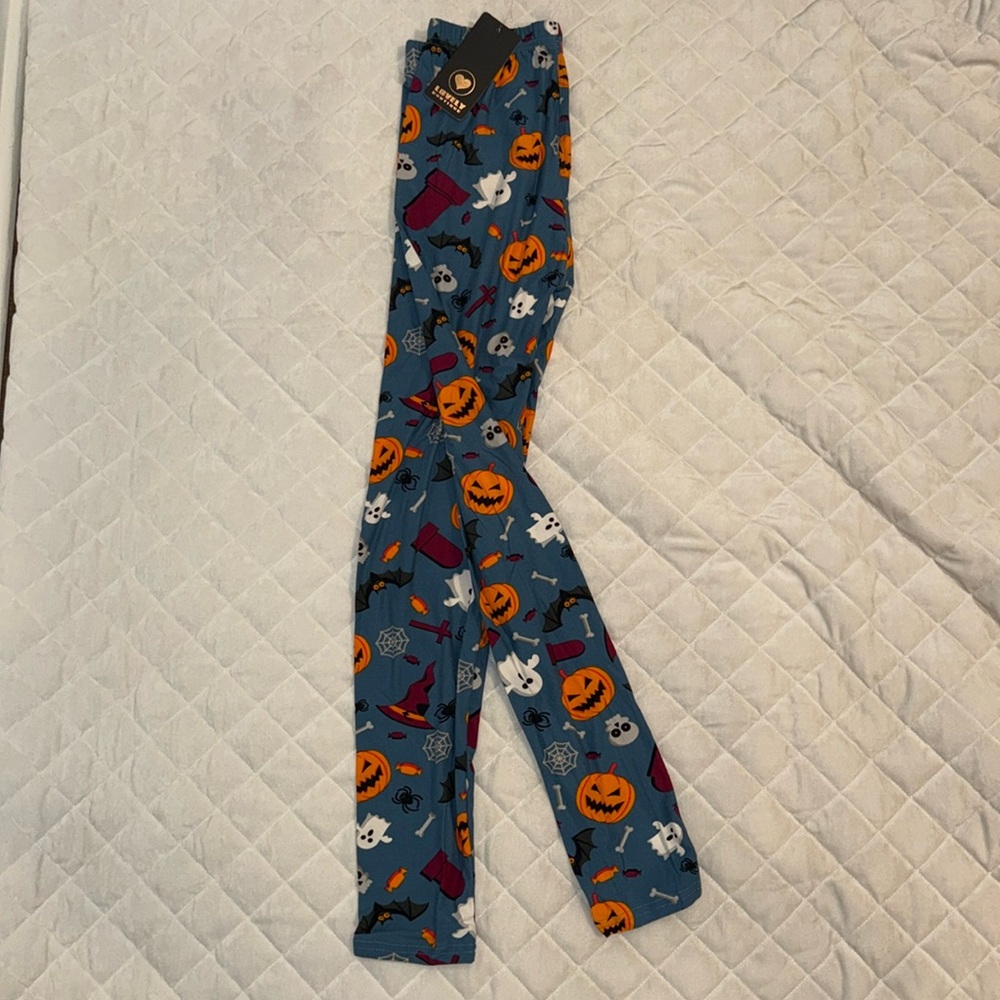 Halloween Print Leggings, one size